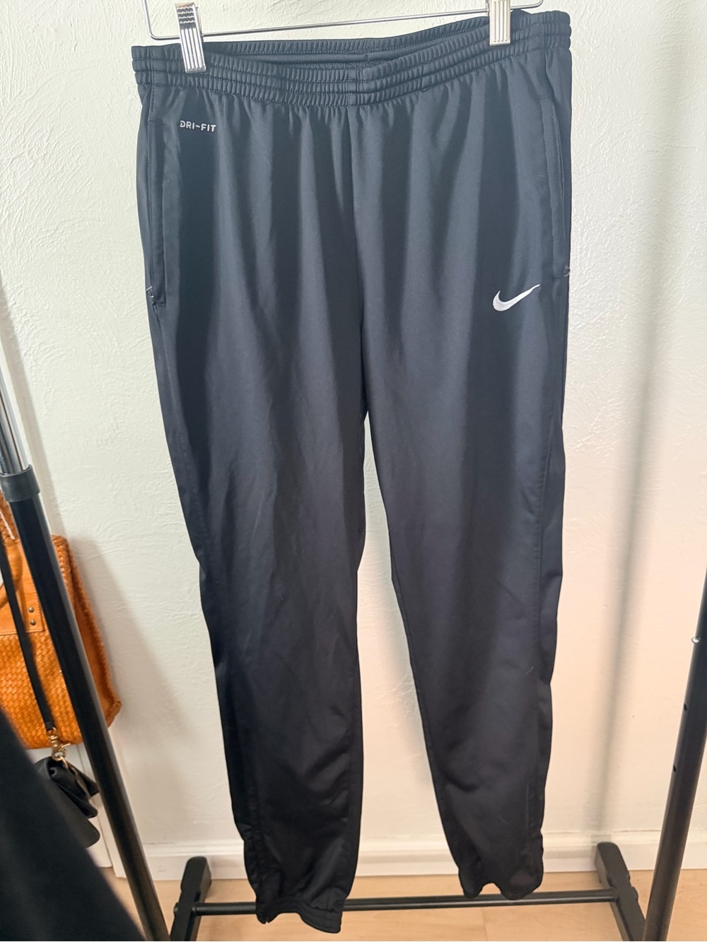 Nike Men’s Black Dri-FIT Athletic Pants - Size Medium